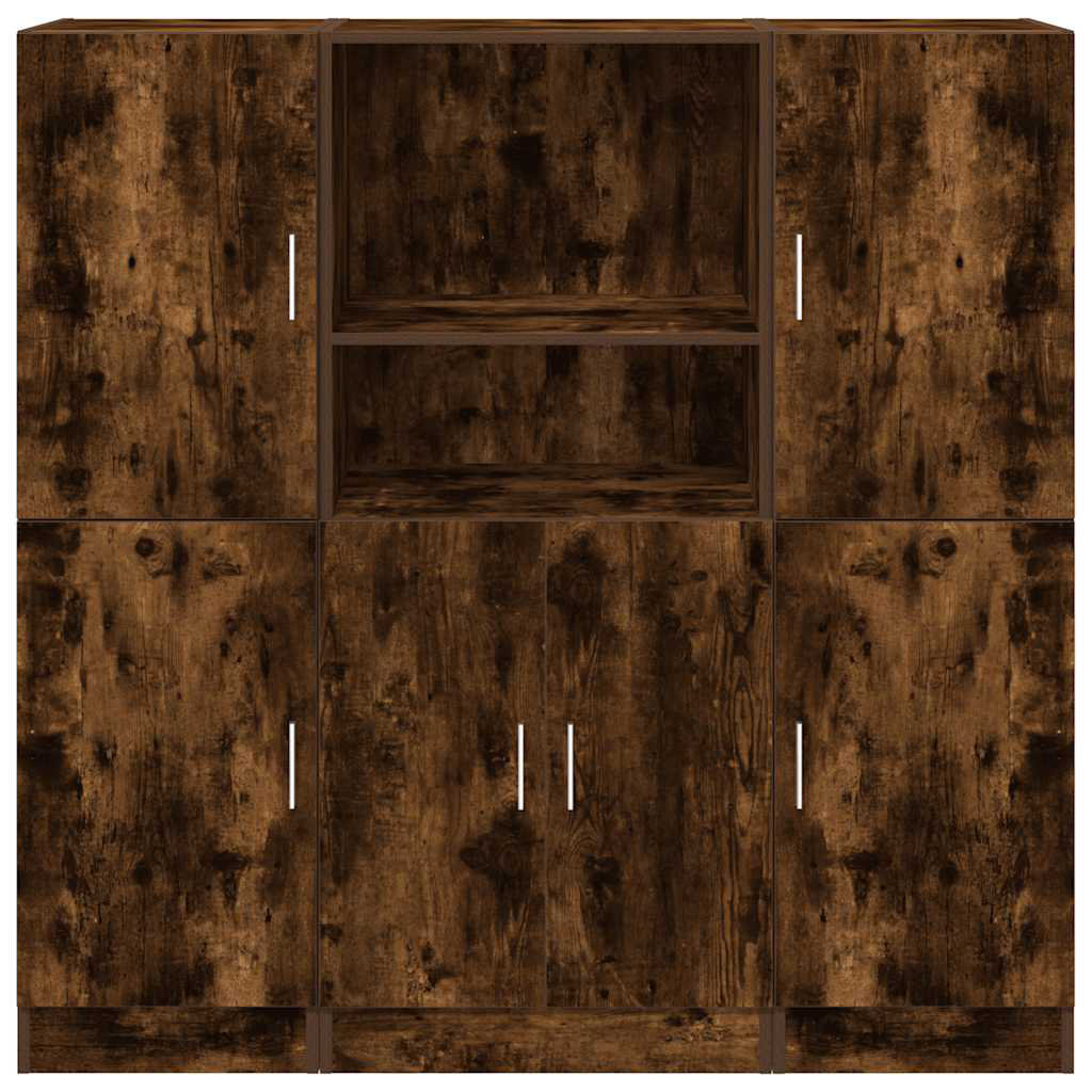 Vidaxl 3 Piece Kitchen cabinet set made of wood-based material