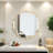 Exquisite Solid Wood Wavy Mirror For Home Decor, Enhancing Any Space-1616619644-1616619632
