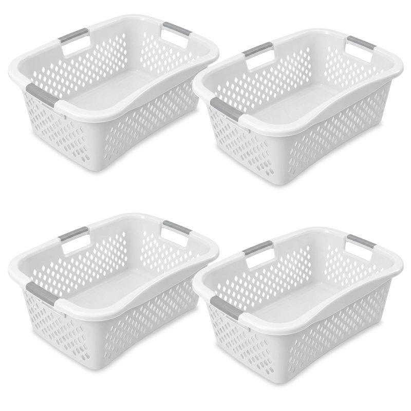 Panier à linge à chargement frontal 1,5 Bu - 4 pièces Home Logic
