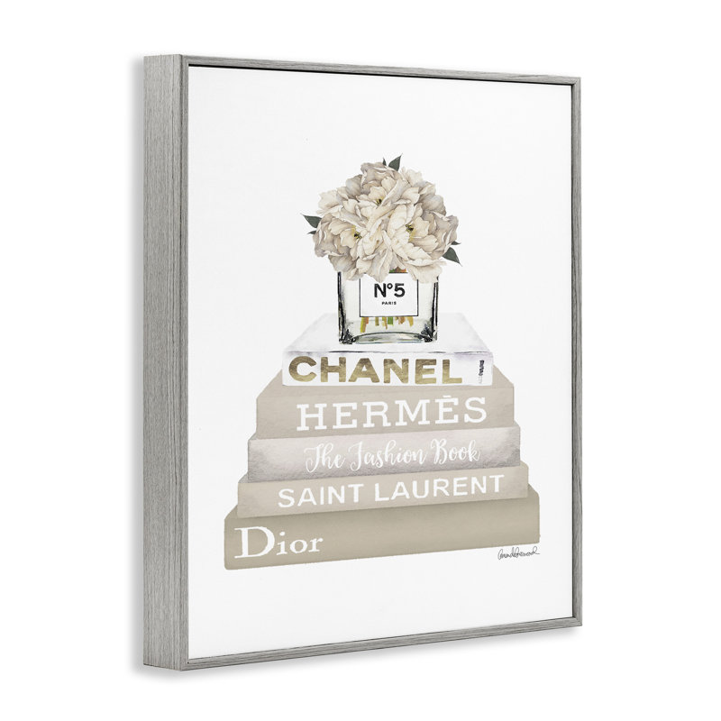 Art texturé à la giclée sur toile de haute couture avec fleurs brun clair, H 14 po x l 11 po, Estampe numérique Farmhouse