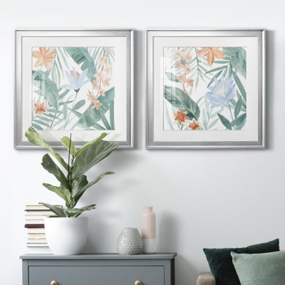 " Tropical Welcome III " 2 - Pieces