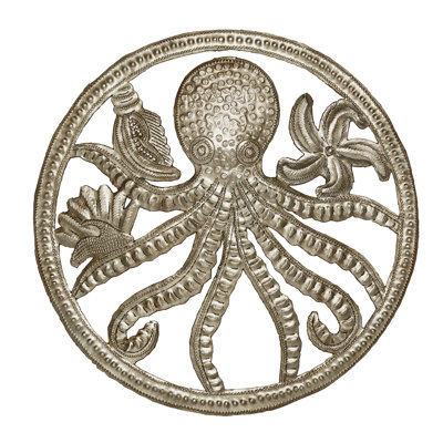 Décoration murale octopus