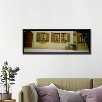« solitaire », rothenburg ob der tauber, ansbach, middle franconia, bavière, allemagne», reproduction de photo sur toile