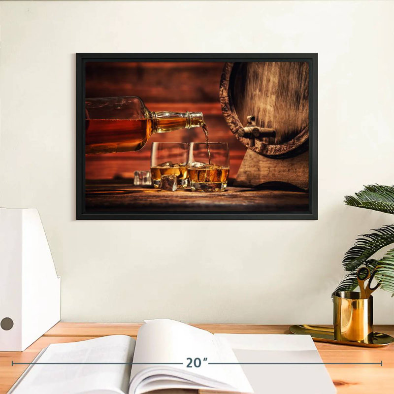 Yarlin Whiskey Glass, 9" H x 13" W