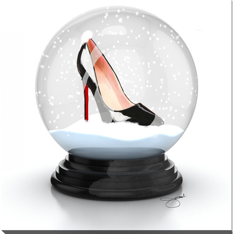 « secoue my chaussures », impression sur peinture, H 28 po x l 28 po x P 1,5 po, Toile tendue