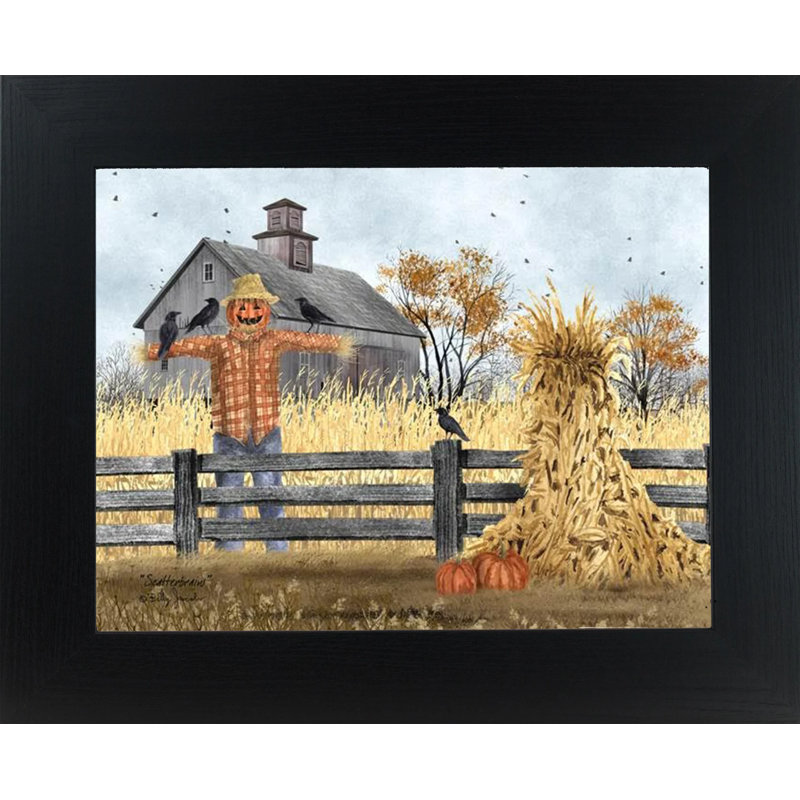 «Scatterbrains Scarecrow Farm Harvest», art décoratif