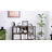 6-cube Bookcase With Led Lights & Charging Ports, Sturdy Storage Organizer For Home Office/living Room/bedroom 43.31"W ×13.78"D × 29.92"H-357209215-357209200