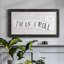 «I'm On A Roll Premium», toile encadrée prête à être accrochée-88114285-88114284