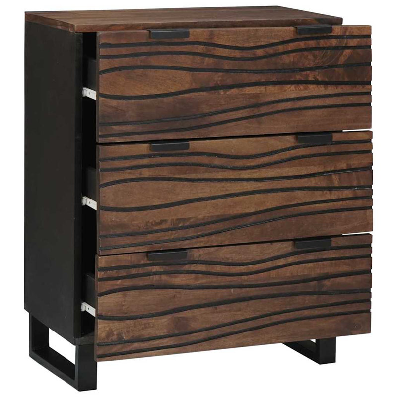 60cm Solid Wood Sideboard, Wood