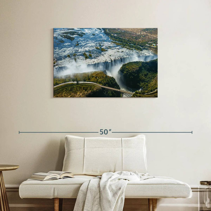 Rideau d'eau Alvord Victoria Falls, H 24 po x l 36 po