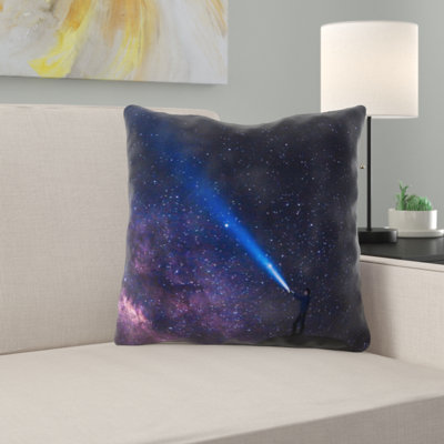Microsuede Throw Pillow