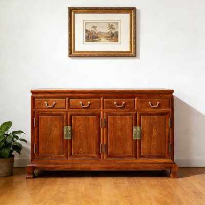 Retro simple and light luxury sideboard