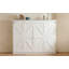 Grand lit escamotable mural et USB, blanc-745074079