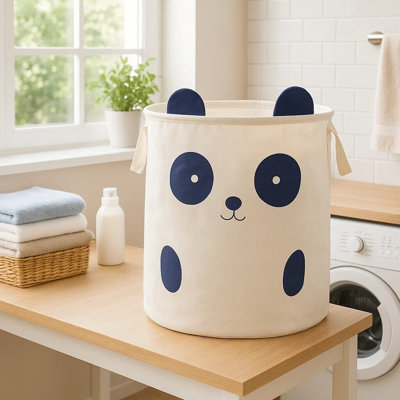 Angelica Fabric Laundry Bag with Handles