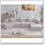 Canapé modulaire moderne en L de 140 po, sans assemblage requis, canapé modulaire Boucle-445098095
