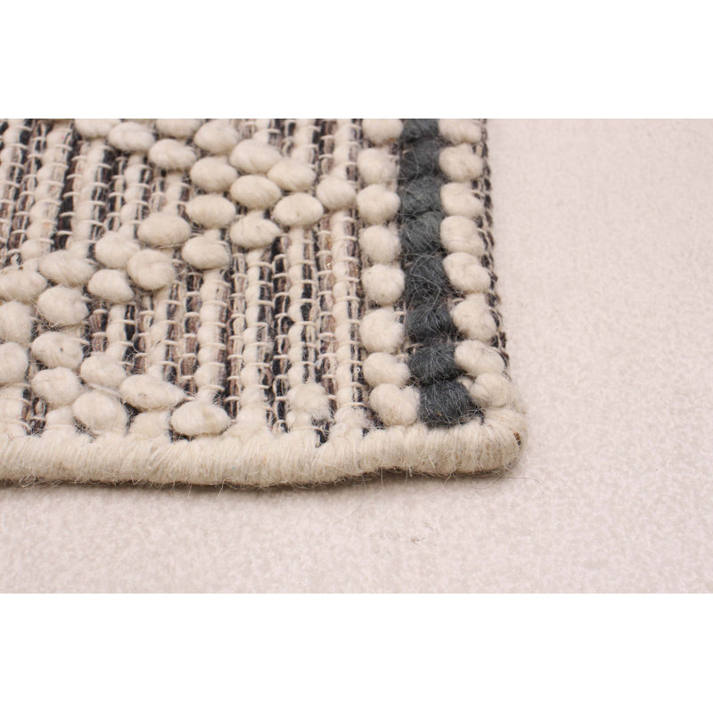 Klemish Wool Striped Indoor Rug