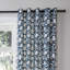 Luna Cotton Semi Sheer Curtain Pair-96715516-96715517