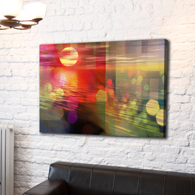 " Sunset " by Parvez Taj, 40" H x 60" W