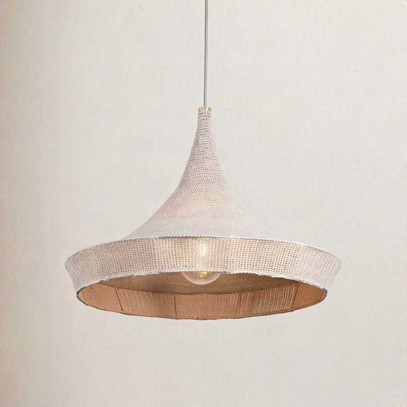 Luminaire suspendu ISOLA, H 19,5 po x l 27,5 po x P 27,5 po