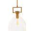 Aerick 1 - Light Gold Bowl Pendant