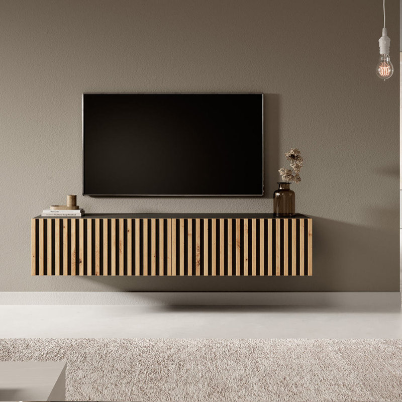Gui TV Stand for TVs up to 60", Black