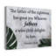 Father Of The Wise Proverbs 23:24 - Wrapped Canvas Print-473300839