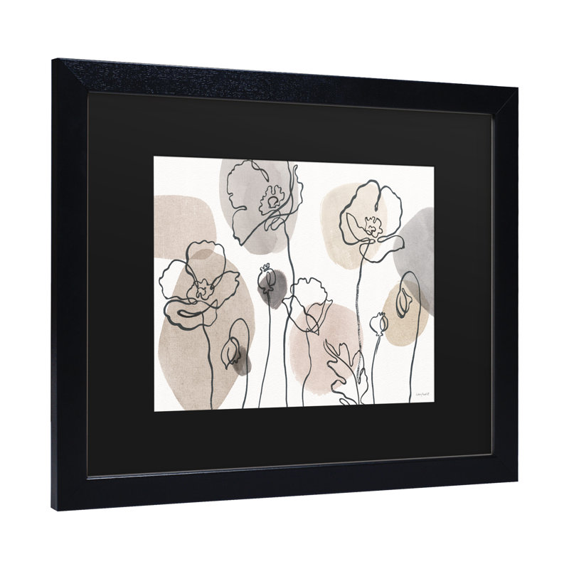 «Think Neutral 01» par Lisa Audit - impression encadrée, H 13 po x l 16 po x P 0,75 po, Noir, Cadre noir
