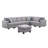 Frank Reversible Modular Sectional Sofa with Ottoman-456304041