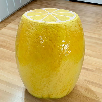 Table de bout Vibrant Yellow Lemon Fruit