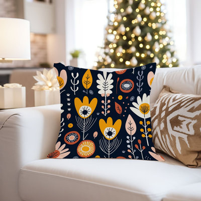 Botanical Scandinavian Flower Pattern III