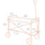 Wagon pliant pliant pour le jardin-115212388