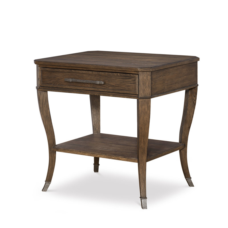 Benjamin Side Table, Brown