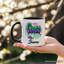 Tasse de zodiaque vierge graffiti, horoscope de rue style cadeau avec nom personnalisé
