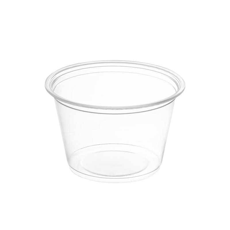 Tasses à portion/à soufflé en plastique transparent 5,5 oz - 2500 tasses