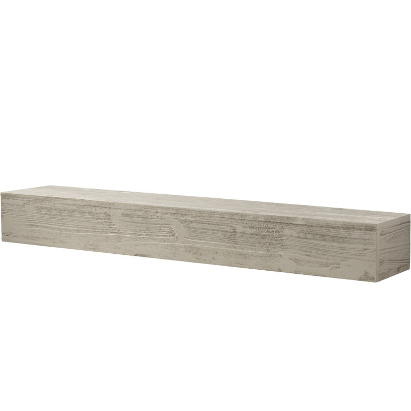 Bois massif 72 "- Tablette de décoration rustique pour