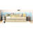 Full Size Wood Daybed With Trundle And Fence Guardrails In Natural. Provides A Relaxing Sleep Experience. . No Box Spring Natural Dependable Guardrails. Enhances Bedroom Appeal. Strong Structure.-1648762762-1648762761