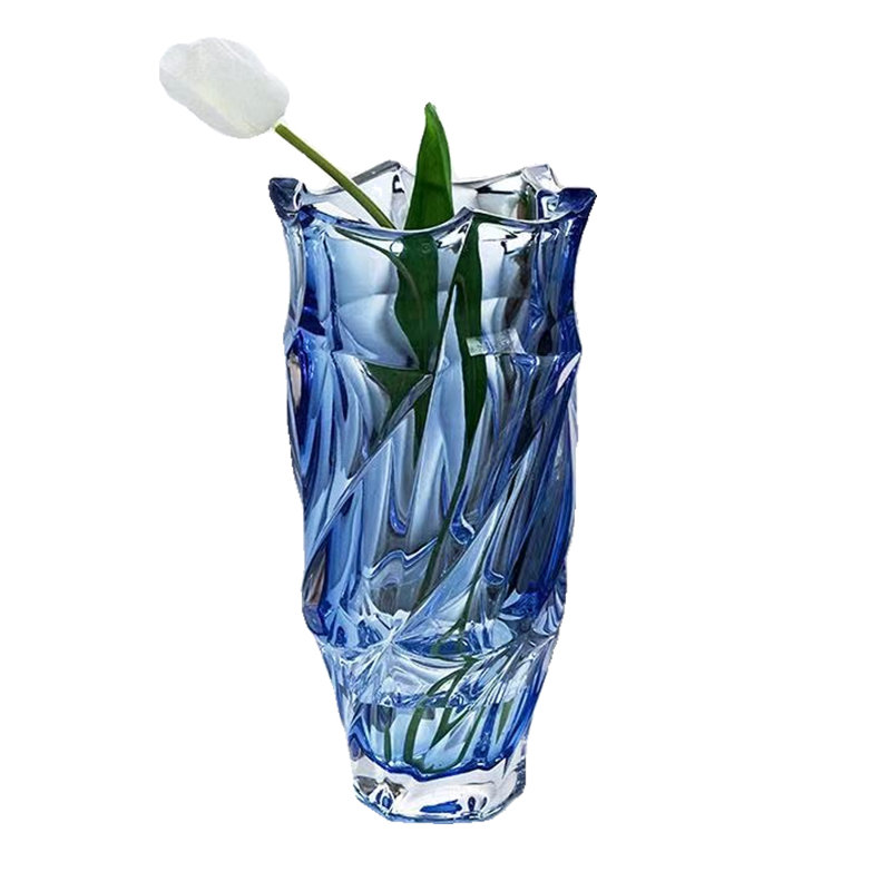 Blue Glass Vase