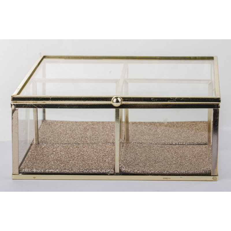 Glass Jewelery Box +