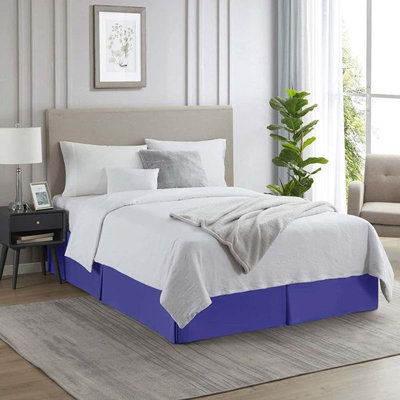 Luxury Pleated 14" Bed Skirt