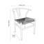 Quinn Beech Wood and Natural Paper Rope Dining Chair-97650190