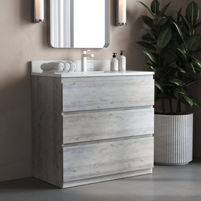 Vamo 36in. x 20in. Single Bathroom Vanity