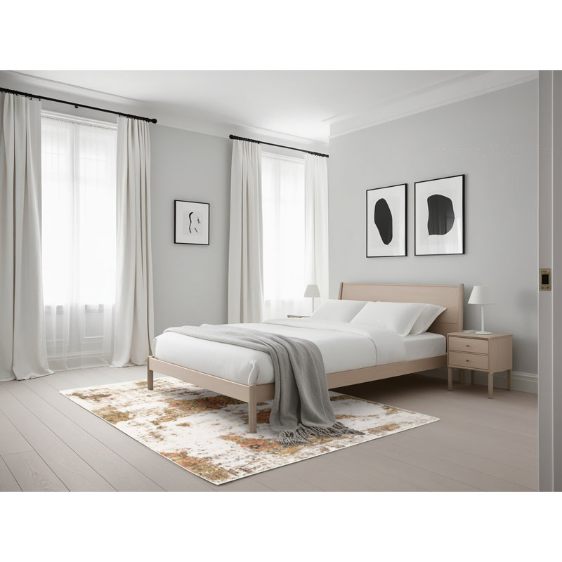 Tapis abstrait moderne 834, Rectangle 5 pi x 7 pi