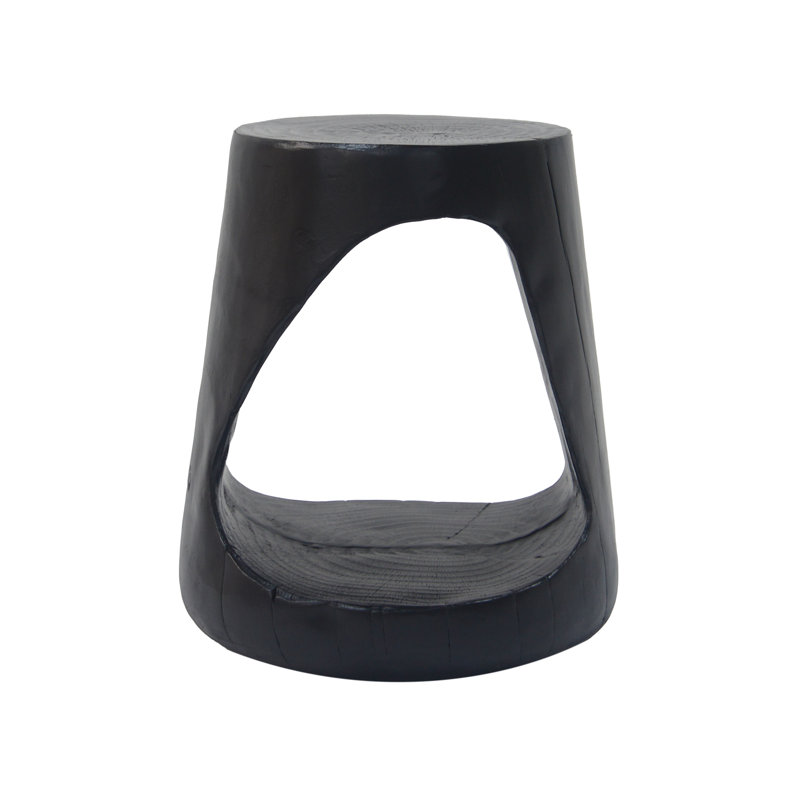 Table d'appoint Hollow, Noir