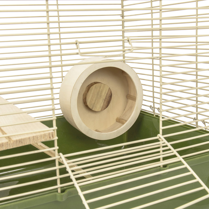 Cage à hamster avec roue Chike Naturals
