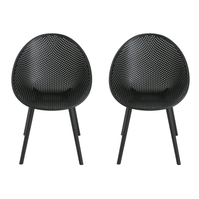 Ensemble de chaises Gable (ensemble de 2), Noir