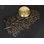 Handmade 72-Inch Large Brass Moon & Tree Pair Wall Art – Statement Celestial Nature Sculpture with Birds for Luxury Living, Office, or Meditation Space