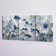 Inky Indigo - 3 Piece Picture Frame Print on Canvas