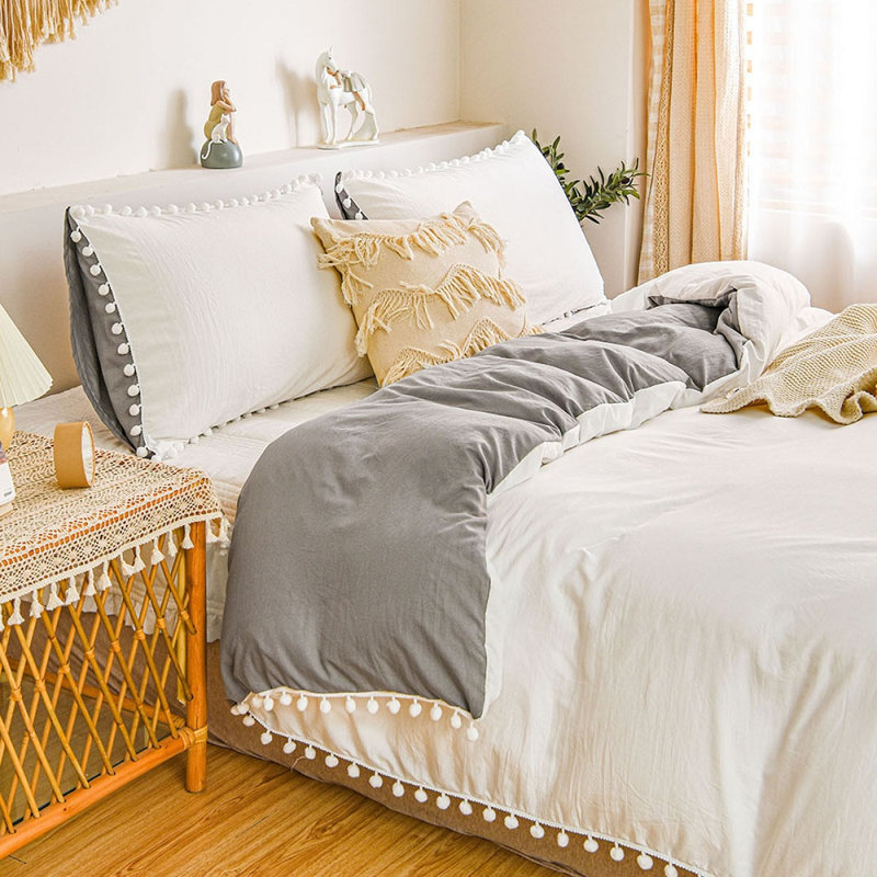 Ensemble de housse de couette W-PSQQBH, Housse de couette grand et 2 taies d'oreiller stan