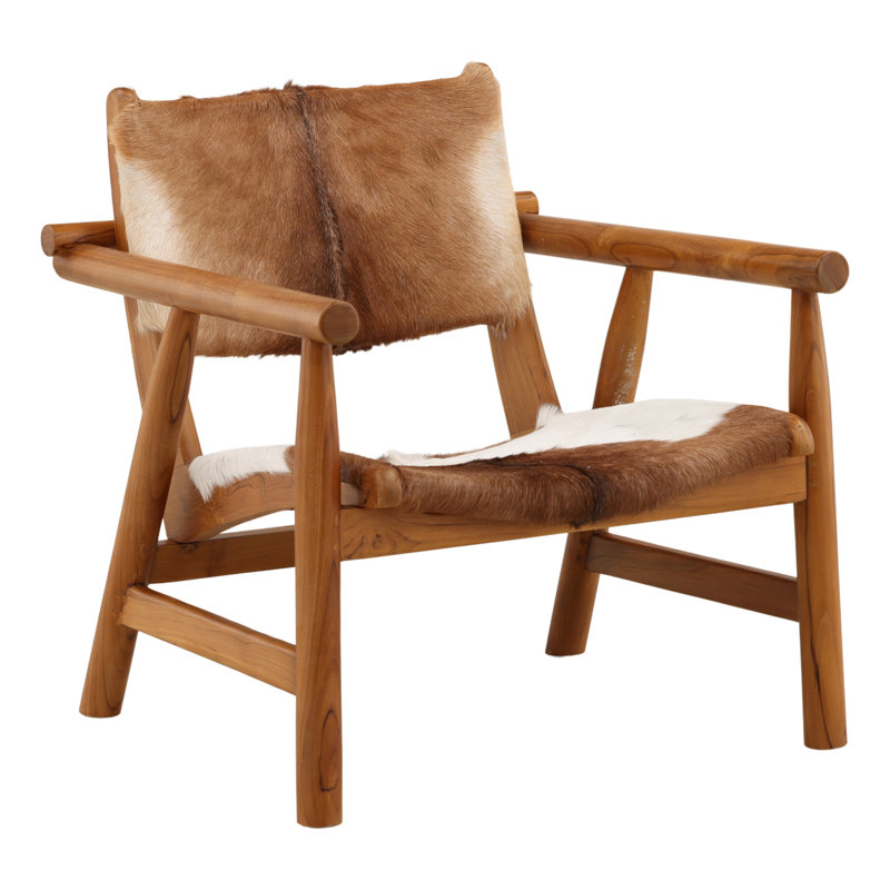 Chaise d'appoint Dunbar - brun