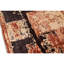 Tapis brun / noir abstrait en laine tissée à la main 9 pi x 11 pi 6 po